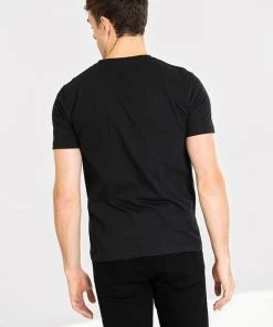 Chet Rock Men Psychobilly T-Shirt Black New In