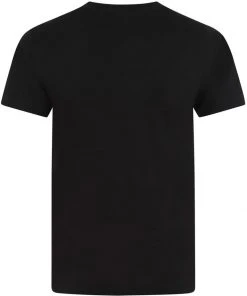 Chet Rock Men Psychobilly T-Shirt Black New In