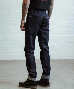 Chet Rock Mens Garage Jeans Navy