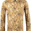 Claudio Lugli Mens Safari Shirt Beige
