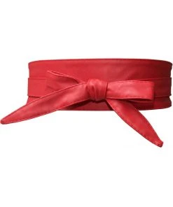 Collectif Obi Belt Red New In