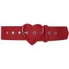 Collectif Adore Heart 50's Belt Red New In