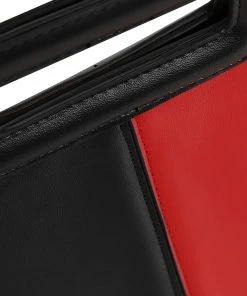 Collectif Susie Two Tone 60's Bag Black Red