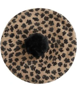 Collectif Liona Leopard 50's Beret Leopard New In