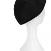 Collectif Sweetheart 50's Beret Black New In