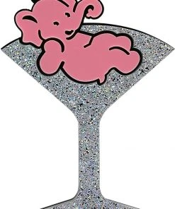 Collectif Tipsy Elephant 50's Broche Multicolour