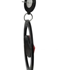 New In Collectif Vampy Kiss Vampire Earrings Black