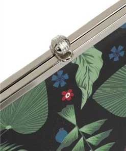 Collectif Tonya Parrot Paradise 50's Handbag Black New In