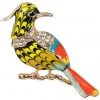 Collectif Hummingbird Brooch Multi New In