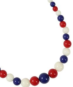 New In Collectif Kiria Nautical 40's Kette Red White Blue