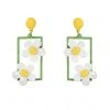Collectif Daisy 60's Earrings Multi New In