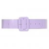 Collectif Sally 50's PVC Belt Lilac New In