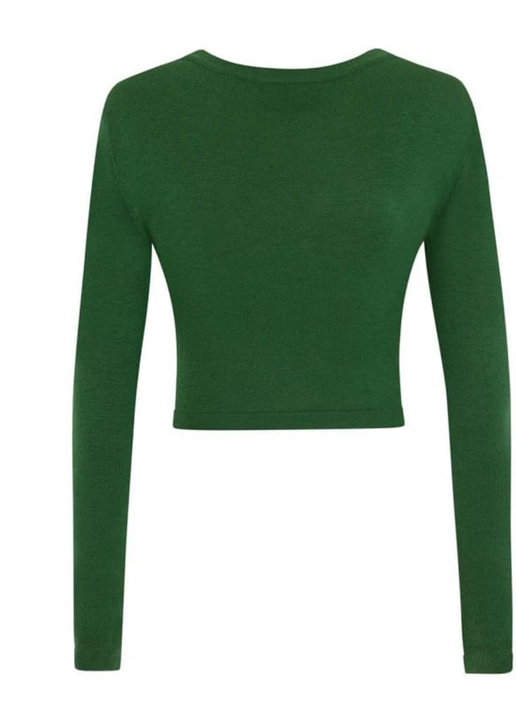 New In Collectif Kimberley 50's Cardigan Olive Green