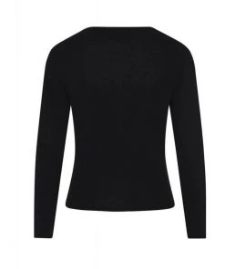 Collectif Jo Cherry Love 50's Cardigan Black New In