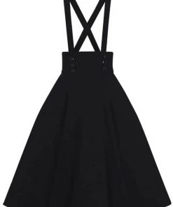 Collectif Ronnie 50's Swing Skirt Black