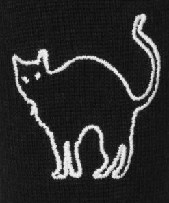 Collectif Abigail Trick Or Treat 50's Cardigan Black New In