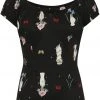 Collectif Lorena Carpe Diem 50's Top Black