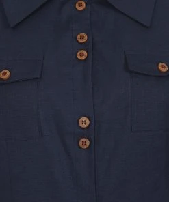 New In Collectif Hailey 60's Pencil Dress Navy