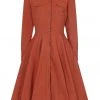 Collectif Hailey 60's Dress Orange