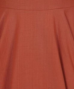Collectif Hailey 60's Dress Orange