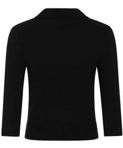 Collectif Halette Pumpkins 50's Cardigan Black New In