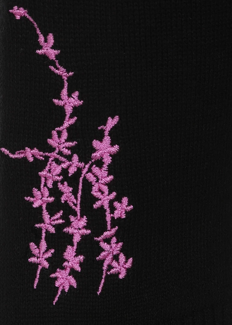 Collectif Lucy Swan Forest 40's Cardigan Black