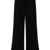 Collectif Virginia Velvet 70's Trousers Black