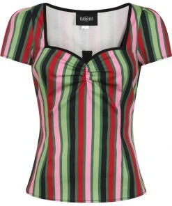 Collectif Mimi Mountain Stripe 50's Top New In