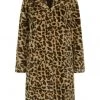 Collectif Mallory Leopard 50's Coat Leopard