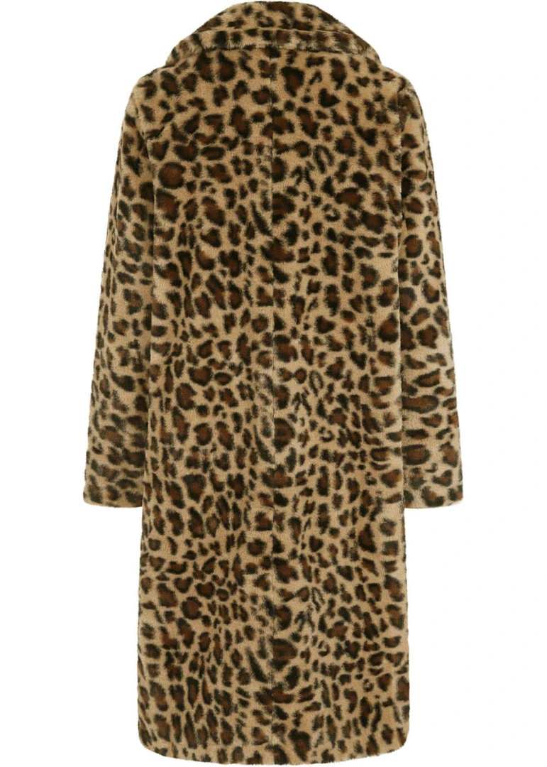 Collectif Mallory Leopard 50's Coat Leopard