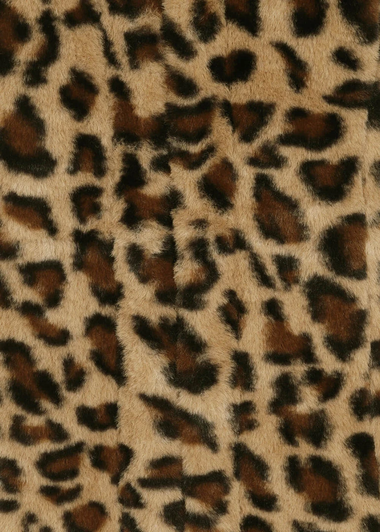 Collectif Mallory Leopard 50's Coat Leopard
