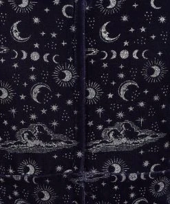 Collectif Trixie Celestial 50's Velvet Swing Dress Purple