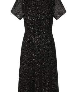 Collectif Evelina Little Stars 50's Swing Dress Black New In