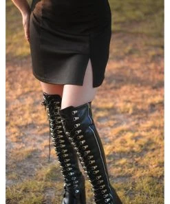 Collectif Vega 60's Mini Dress Black