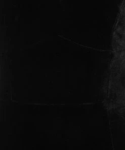 Collectif Amalia Velvet 60's Maxi Dress Black