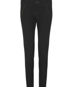 Collectif Rebel Kate 50's Denim Jeans Black New In