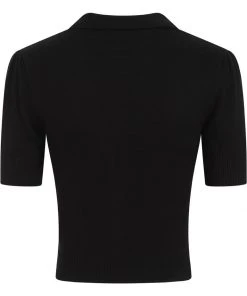 Collectif Aliana 50's Cardigan Black