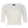 New In Collectif Linda 40's Cardigan Ivory