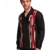New In Collectif Men Billie Abstract Shirt Black