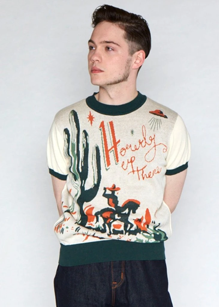 Collectif Men Scott Howdy 50's Jumper Multi