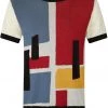 Collectif Heren Scott Abstract 60's Jumper Multi New In