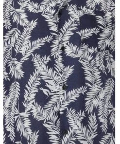 Collectif Mens Cesar 40's Shirt Navy