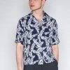 Collectif Mens Cesar 40's Shirt Navy