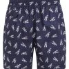Collectif Mens Martin Lobster Shorts Navy