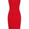 Collectif Ridly 50's Pencil Dress Red