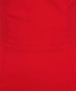 Collectif Ridly 50's Pencil Dress Red
