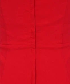 Collectif Ridly 50's Pencil Dress Red
