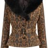 Collectif Molly Leopard 50's Jacket Leo Multi