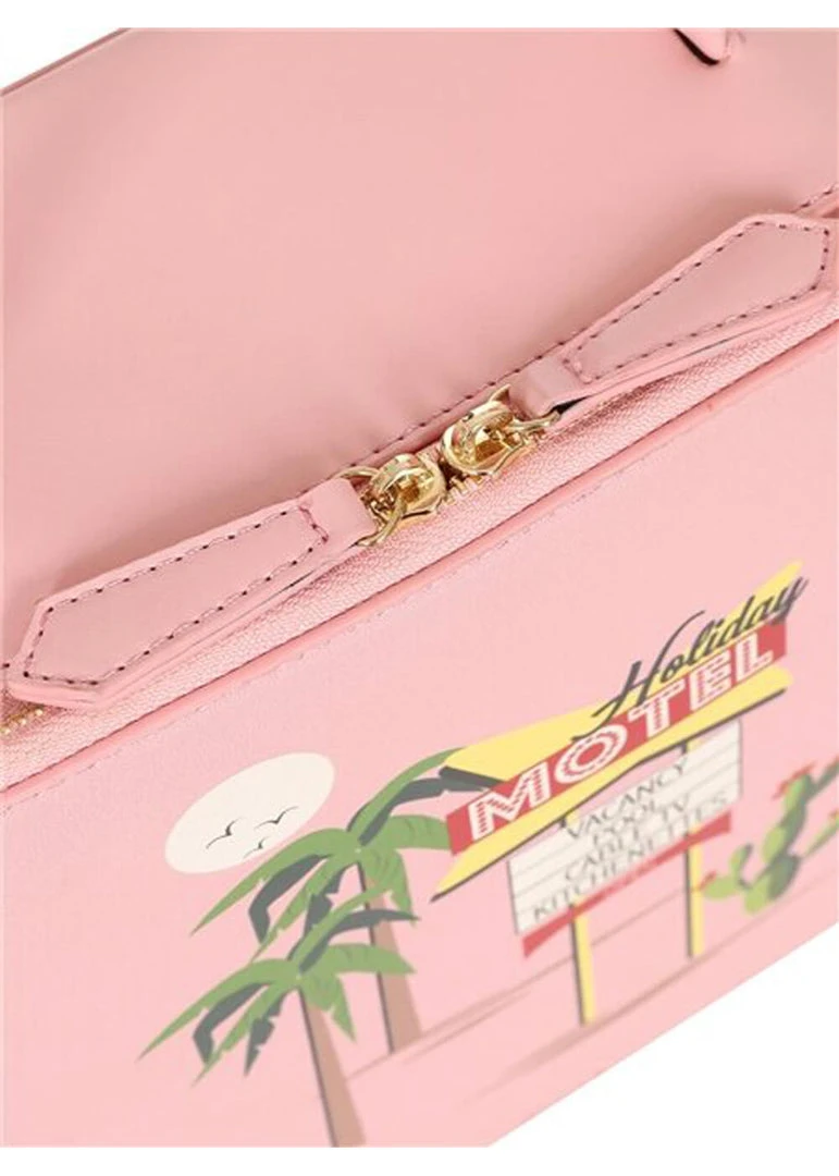 Collectif Josie Motel 50's Bag Pink New In