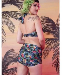 Collectif X Playful Promises Jungle Bikini Top Multi Colour New In